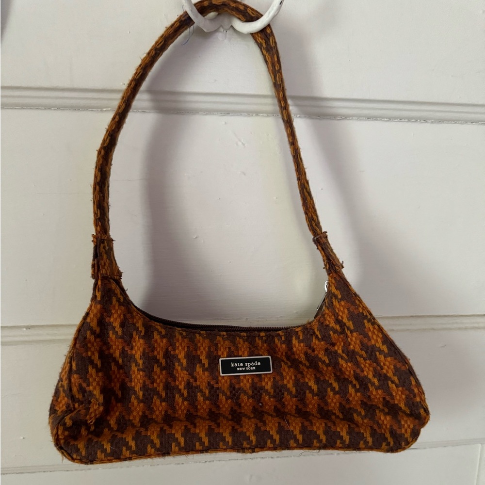 Kate Spade Orange patterned purse.